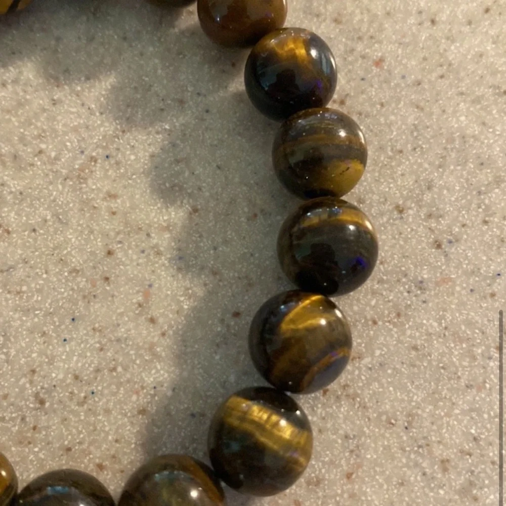 Tiger Eye Natural Stone Healing Bracelet